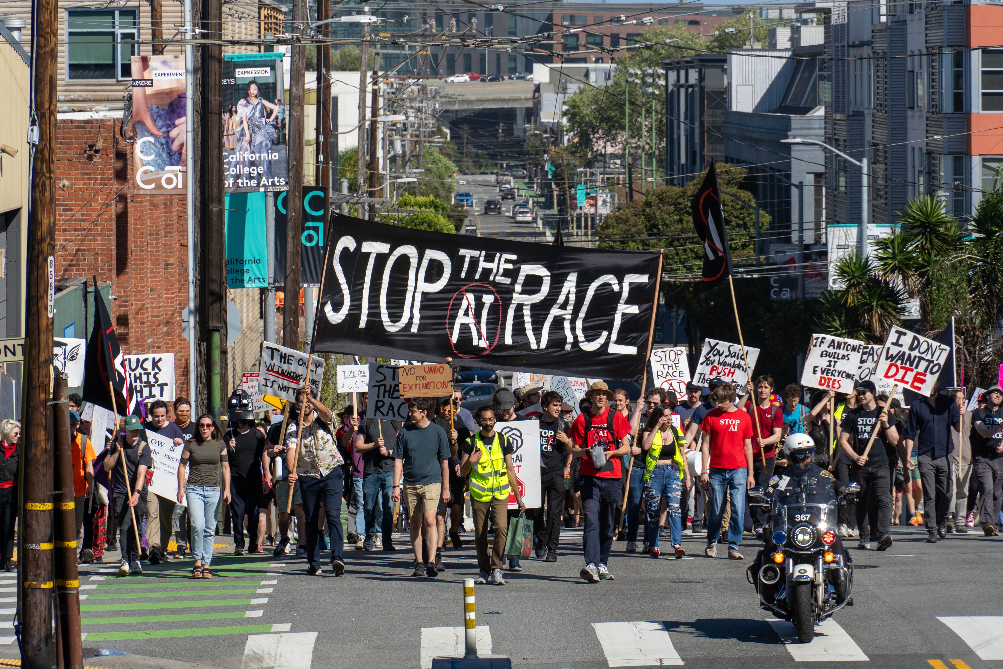 PauseAI Joined the March to Stop The AI Race